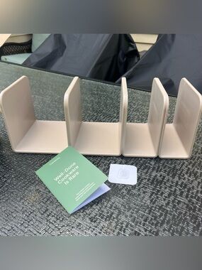 Caraway Cookware Set Pot Pan Magnetic Organizers Beige NEW Storage Holder